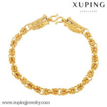 74047 Modeschmuck Dragon Armband Design 24K überzogenes Kettenarmband Dubai Goldschmuck